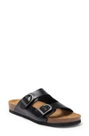 Eastland Men's Cambridge Leather Slide Sandals In Black