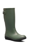 Bogs Amanda Ii Tall Waterproof Adjustable Calf Rain Boot In Green Ash
