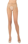 Lechery Seductress 15 Suspender Tights In Natural