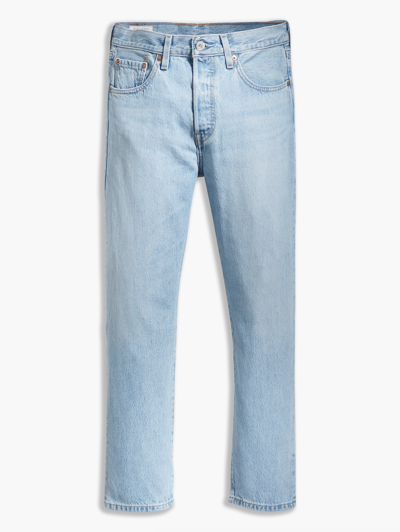 Levi's 501 Original High Rise Cropped Straight Leg Jeans In Luxor Ra In ...