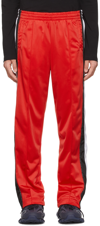 Vtmnts Red Polyester Lounge Pants In Red