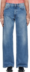 MOLLY GODDARD BLUE JOAN JEANS