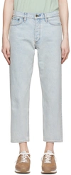 Rag & Bone Blue Beck Jeans In St Ives