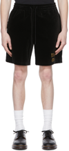 WACKO MARIA BLACK COTTON SHORTS