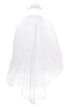 BLUSH BY US ANGELS FIRST COMMUNION CROWN & VEIL