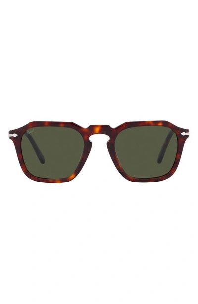 Persol 50mm Square Sunglasses In Havana