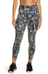 Sweaty Betty Power Pocket Workout Leggings In Blue Dapple Print