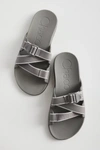 Chaco Chillos Slide Sandal In Grey