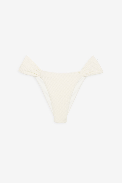 Anine Bing Naya Bikini Bottom In Cream