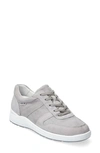 Mephisto Rebecca Perforated Sneaker In Light Grey