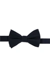 Trafalgar Sutton Pre-tied Silk Bowtie In Black
