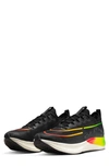 Nike Zoom Fly 4 Gpsrn Sneakers In Black/multi In Black/ Volt/ Green/ Orange