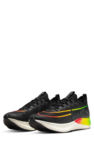 Nike Zoom Fly 4 Gpsrn Sneakers In Black/multi