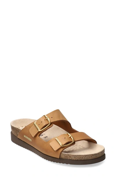 Mephisto 'harmony' Slide Sandal In Camel