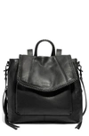 Aimee Kestenberg All For Love Convertible Leather Backpack In Black