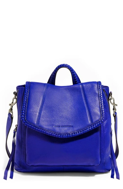 Aimee Kestenberg All For Love Convertible Leather Backpack In Cobalt