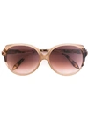 Victoria Beckham Round Frame Sunglasses