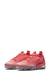Nike Air Vapormax 2021 Fk Sneaker In Ember/ Red/ Silver