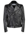 OFF-WHITE ACRYLIC ARROW LEATHER BIKER JACKET