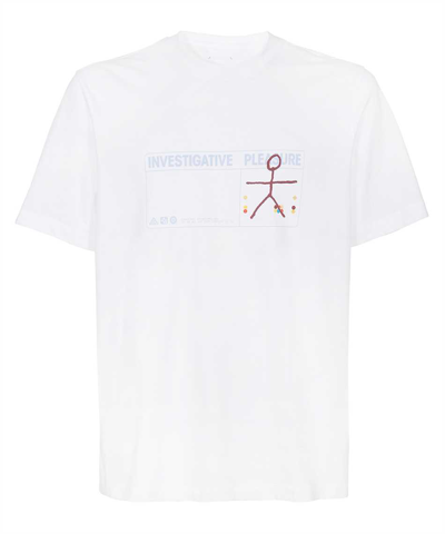 Oamc Trace T-shirt In White