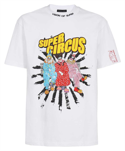 Vision Of Super Circus People T-shirt In White