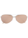 VICTORIA BECKHAM PILOT-FRAME SUNGLASSES,VBS10011513636