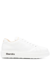 CHURCH'S WOMEN'S  WHITE LEATHER SNEAKERS