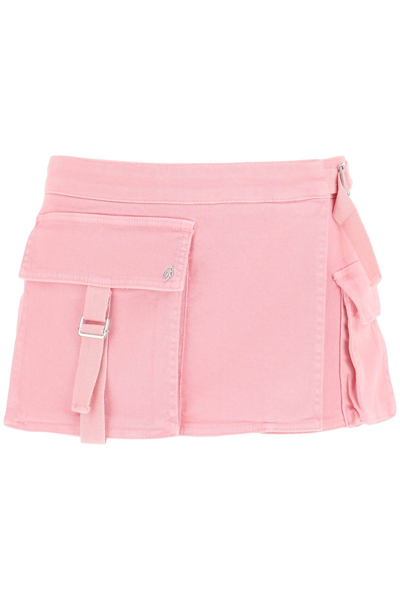 Blumarine Pink Cotton Shorts
