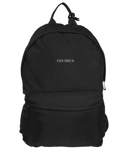 Les Deux Time Ripstop 2.0 Backpack In Black