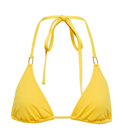 Melissa Odabash Cancun Bikini Top In Yellow