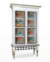 MACKENZIE-CHILDS FLOWER MARKET CABINET