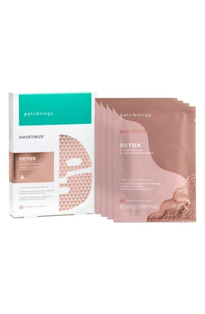 Patchology Smartmud™ Detox No Mess Mud Sheet Mask, 4 Count