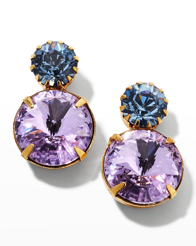 Jennifer Behr Myrla Earrings In Peacock