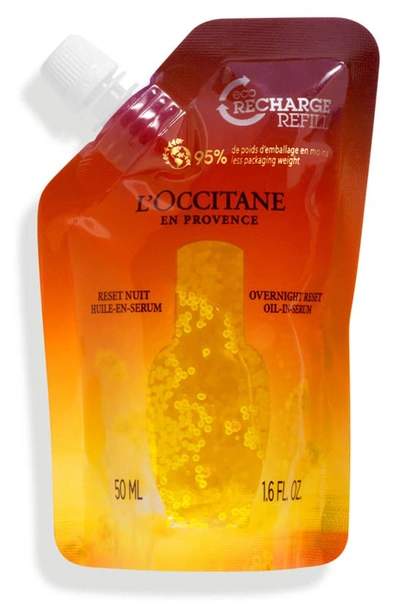 L'occitane Immortelle Overnight Reset Oil-in-serum In Refill