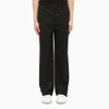 WE11 DONE WE11DONE | BAGGY TAILORED TROUSERS IN BLACK WOOL,WDPT122222MWO/K_WE11D-BK_323-S