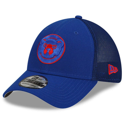 New Era Royal Chicago Cubs 2022 Batting Practice 39thirty Flex Hat