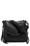 Aimee Kestenberg Mini All For Love Convertible Leather Crossbody Bag In Black