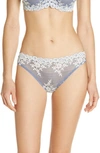 Wacoal 'embrace' Lace Bikini In Wild Wind/ Egret