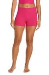 Alo Yoga Logo-print High-rise Stretch-woven Shorts In Magenta Crush