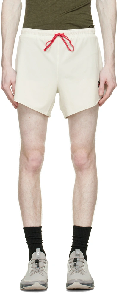 District Vision Spino Relaxed-fit Stretch-jersey Shorts In Limestone