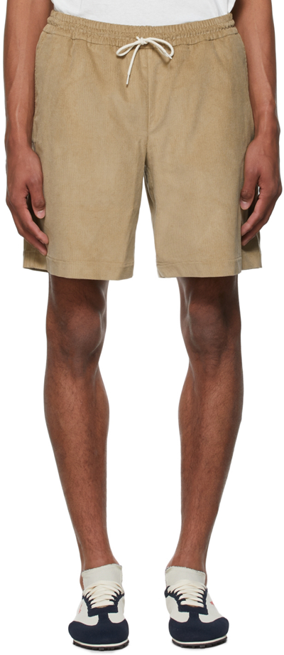 De Bonne Facture Beige Cotton Shorts