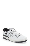 New Balance 550 Basketball Sneaker In White/ White/ Black