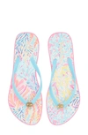 LILLY PULITZER POOL FLIP FLOP