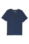 Tommy John Second Skin Pocket Sleep T-shirt In Navy