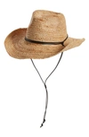 L*SPACE WILLY STRAW COWBOY HAT