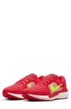 Nike Air Zoom Vomero 16 Road Running Shoe In Siren Red/red Clay/summit White/volt