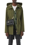 BURBERRY BINHAM HOODED GABARDINE PARKA