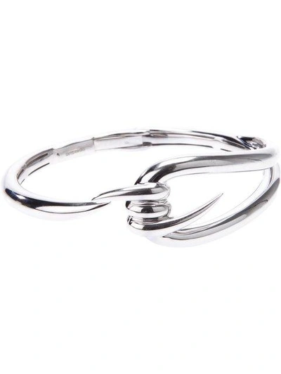Stephen Webster 'forget Me Knot' Bangle In Metallic