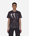 Comme Des Garcons Black Nike Horizontal Triple Tick T-shirt In Black