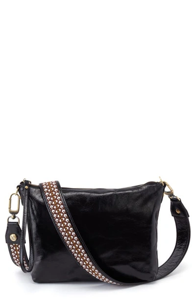 Hobo Kori Leather Crossbody Bag In Black